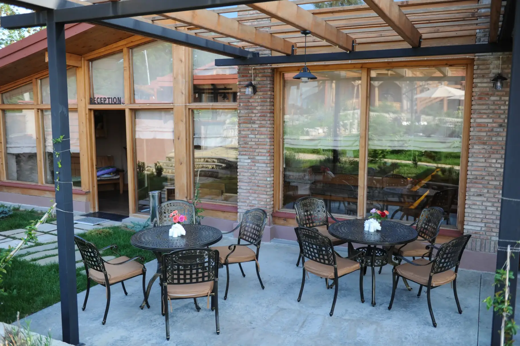 Georgian cuisine in Kakheti at Hotel Serodani Restaurant