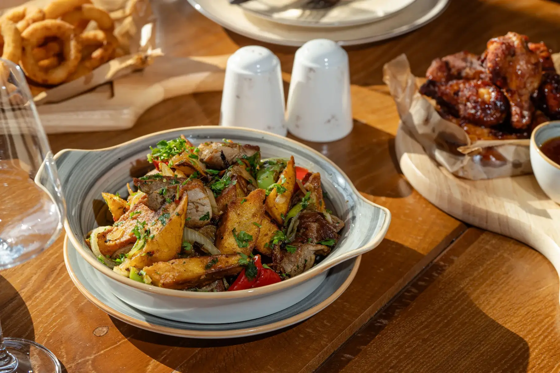Georgian cuisine in Kakheti at Hotel Serodani Restaurant